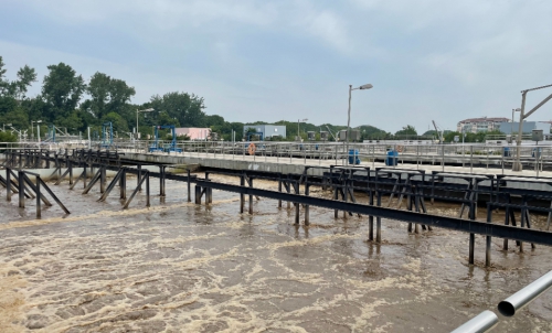 山東某化工廢水生物填料項目--蘇淨新材料